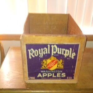 Wooden Apple Crate